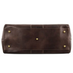 Велика шкіряна сумка дорожня LISBONA Tuscany Leather TL141657 Dark Brown - Фотографія № 103