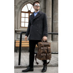 Чоловічий добротний рюкзак Tiding Bag t3081DB коричневий - Фотографія № 106
