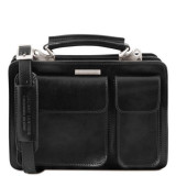 Шкіряна сумка портфель Tuscany Leather TL141270 Black