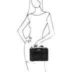 Шкіряна сумка портфель Tuscany Leather TL141270 Black - Фотографія № 101