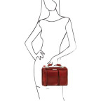 Червоний жіночий шкіряний портфель Tuscany Leather TL141270 Red - Фотографія № 101