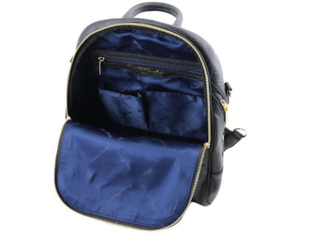 Італійський жіночий рюкзак зі шкіри TL BAG TL141376 Black - Фотографія № 4