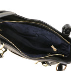 Чёрная женская сумка из натуральной кожи Patty Tuscany Leather TL141455 Black - Фото № 104