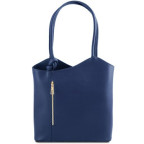 Жіноча сумка із Saffiano шкіри Patty Tuscany Leather TL141455 Dark Blue - Фотографія № 100