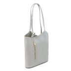 Женская сумка из натуральной кожи Patty Tuscany Leather TL141455 Light Gray - Фото № 101