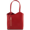 Жіноча сумка із Saffiano шкіри Patty Tuscany Leather TL141455 Red