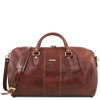 Велика шкіряна сумка дорожня LISBONA Tuscany Leather TL141657 Brown