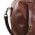 Велика шкіряна сумка дорожня LISBONA Tuscany Leather TL141657 Brown - Фотографія № 104