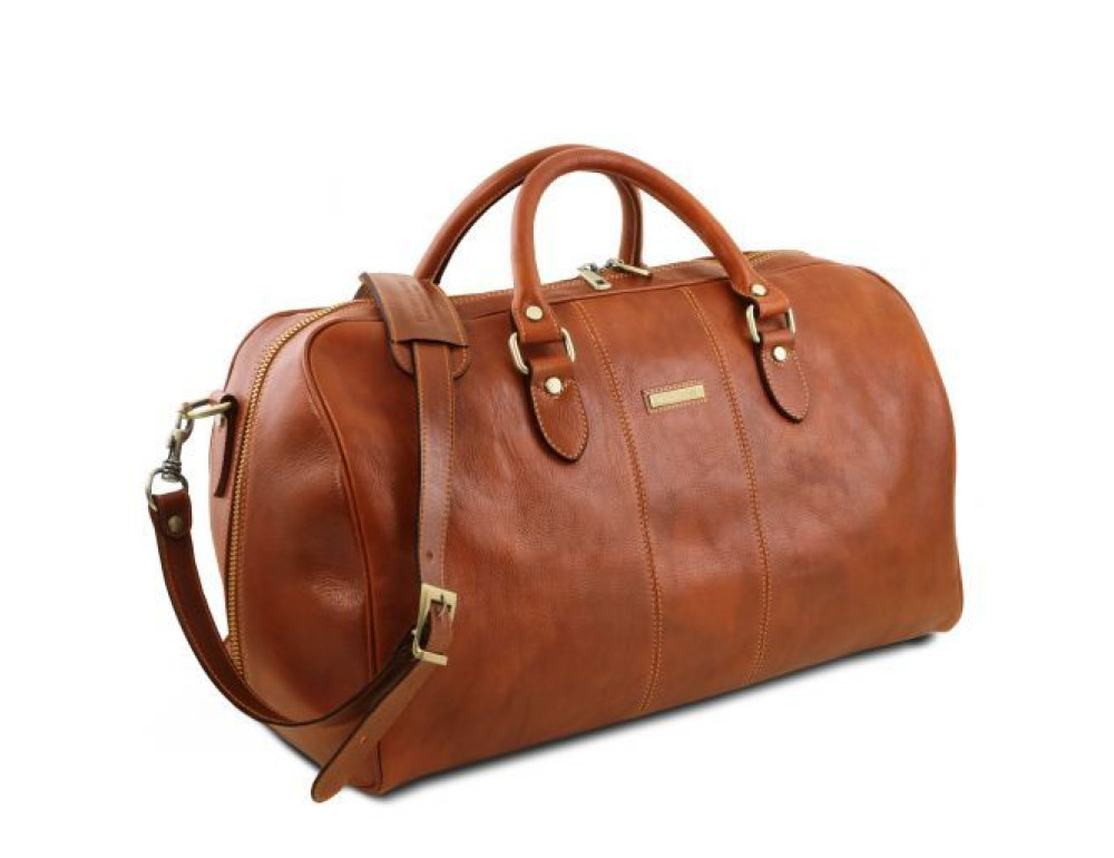Велика шкіряна сумка дорожня LISBONA Tuscany Leather TL141657 MED - Фотографія № 2