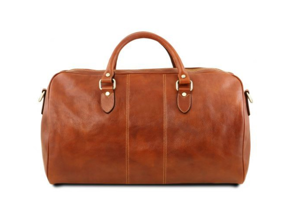 Велика шкіряна сумка дорожня LISBONA Tuscany Leather TL141657 MED - Фотографія № 3