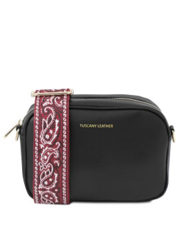 Маленька шкіряна сумочка через плече TL Bag TL142192 Black