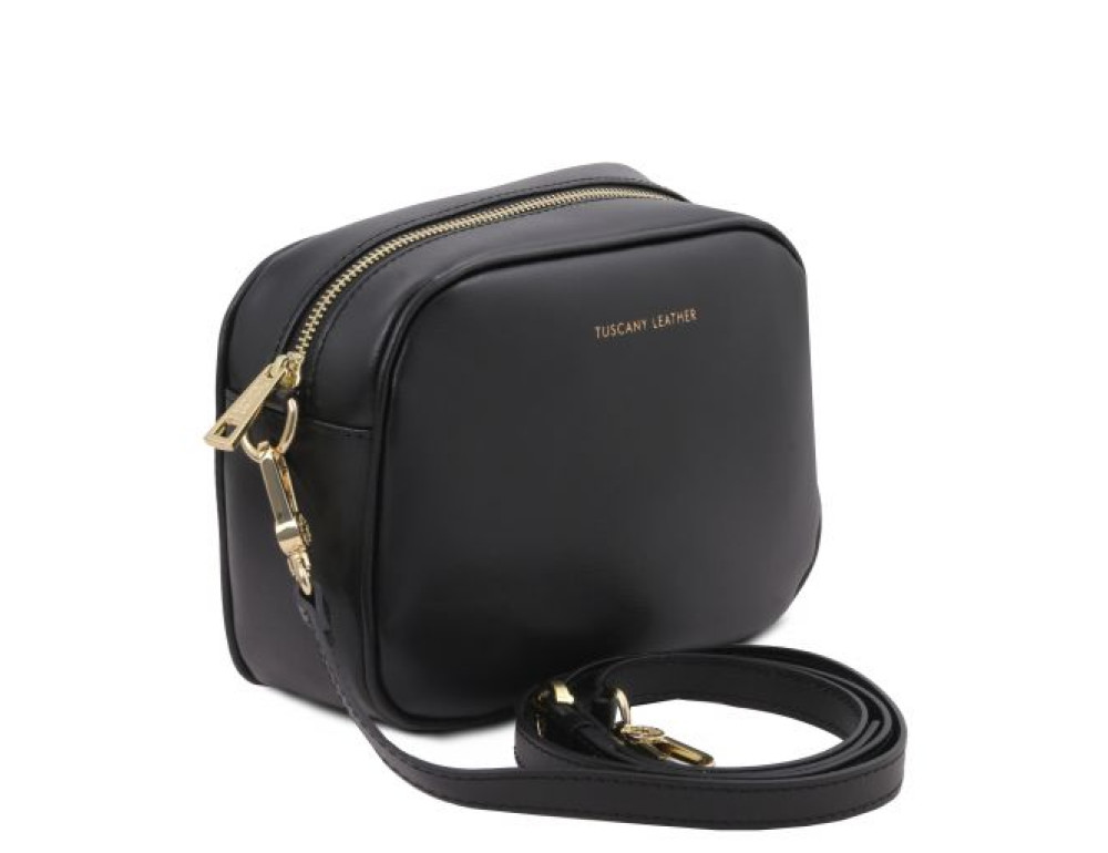 Маленька шкіряна сумочка через плече TL Bag TL142192 Black - Фотографія № 3