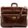 Кожаный дорожный портплед коричневого цвета PAPEETE Tuscany Leather TL3056 Brown