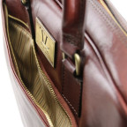 Чорна шкіряна сумка під ноутбук URBINO Tuscany Leather TL141241 Black - Фотографія № 104