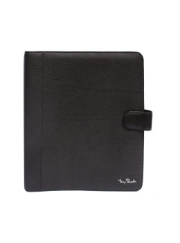 Тёмно-коричневая кожаная папка для документов TONY PEROTTI Contatto 2283 moro