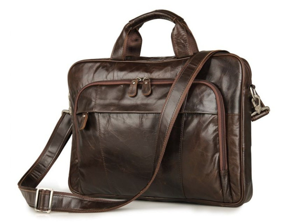 Чоловік шкіряний портфель JASPER-MAINE JD7334Q - Фотографія № 1 Чоловік шкіряний портфель JASPER-MAINE JD7334Q - Фотографія № 1