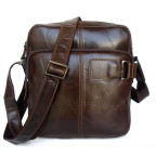 Чоловіча шкіряна сумка через плече TIDING BAG 6012 - Фотографія № 100