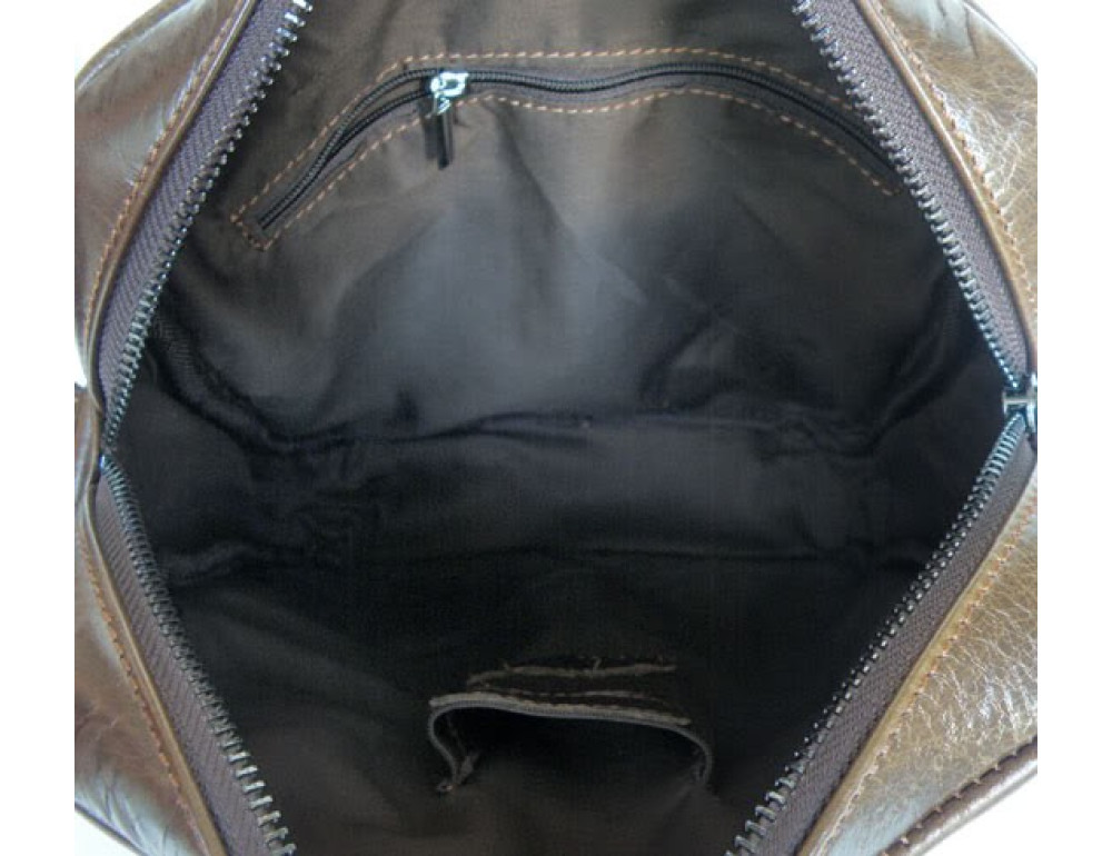 Чоловіча шкіряна сумка через плече TIDING BAG 6012 - Фотографія № 3