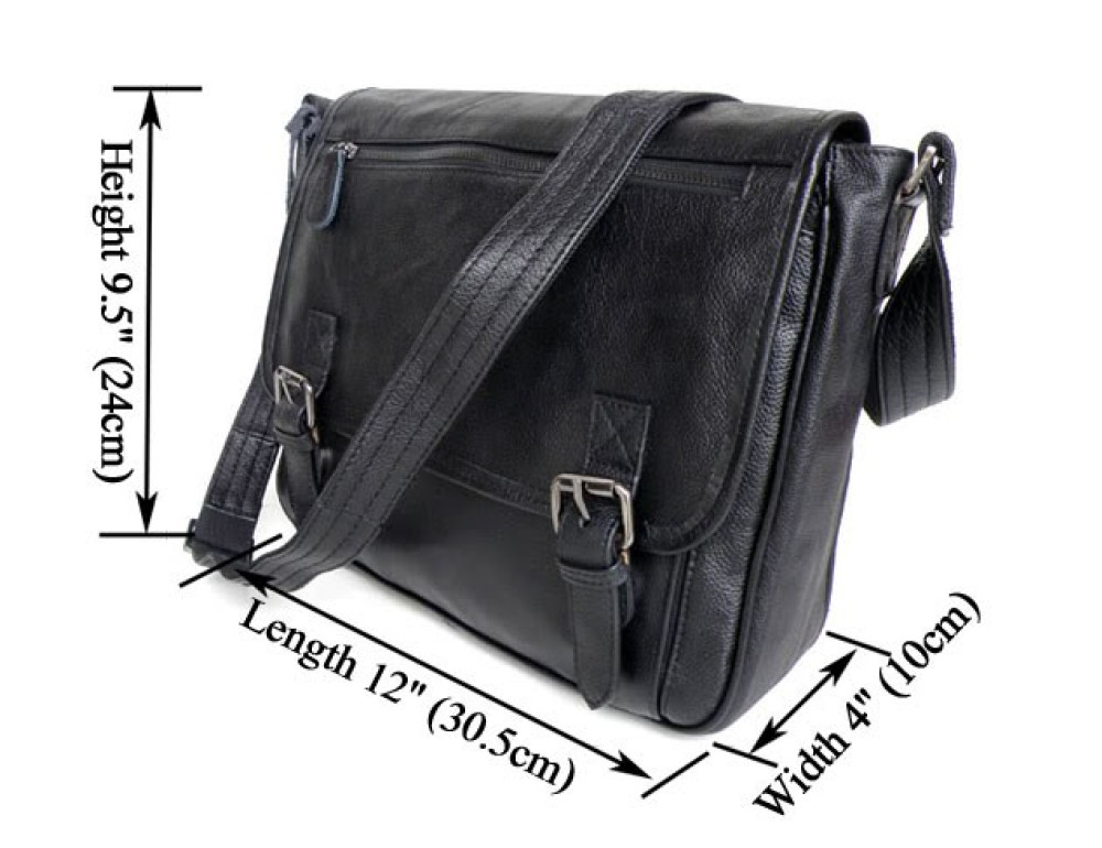 Шкіряна сумка через плече TIDING BAG 6046 - Фотографія № 6