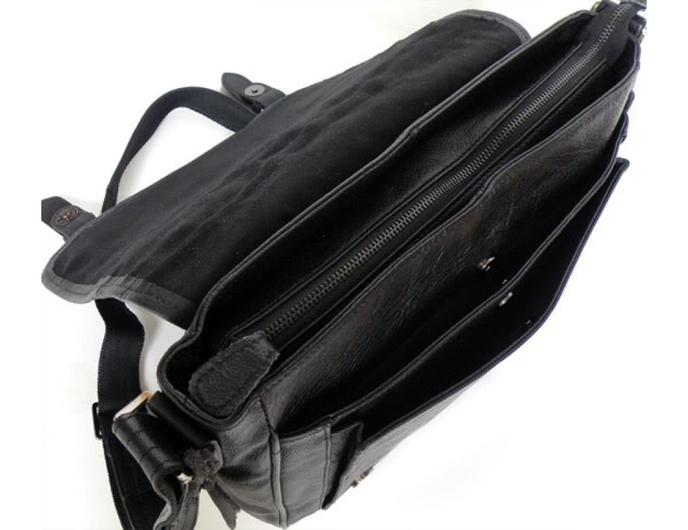 Шкіряна сумка через плече TIDING BAG 6046 - Фотографія № 4
