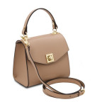 Жіноча італійська сумочка бежевого кольору TL BAG TL142203 CHAMPAGNE - Фотографія № 103