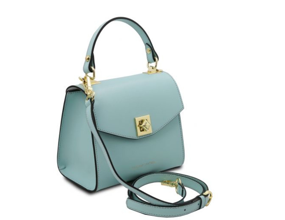 Жіноча італійська сумочка блакитного кольору TL BAG TL142203 LIGHT BLUE - Фотографія № 3