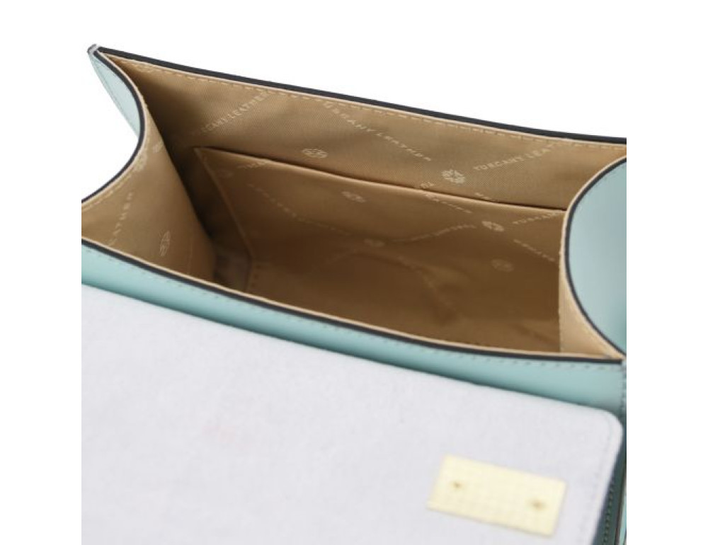 Жіноча італійська сумочка блакитного кольору TL BAG TL142203 LIGHT BLUE - Фотографія № 6