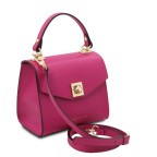 Жіноча італійська сумочка з телячої шкіри TL BAG TL142203 FUCHSIA - Фотографія № 102