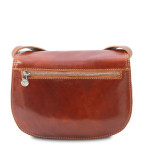 Светло-коричневая женская кожаная сумка Tuscany Leather Isabella TL9031 Med - Фото № 103