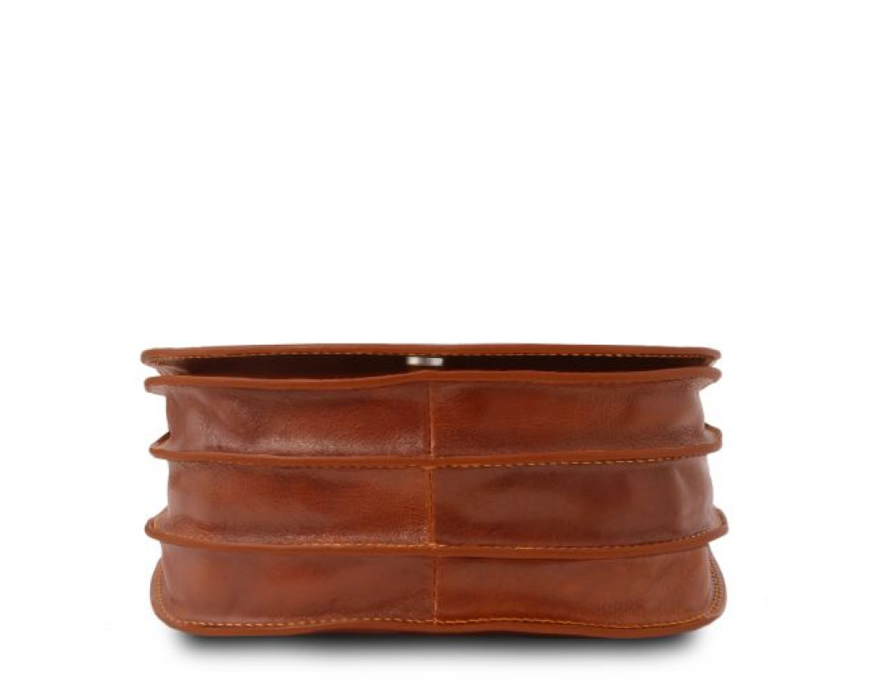 Светло-коричневая женская кожаная сумка Tuscany Leather Isabella TL9031 Med - Фото № 5