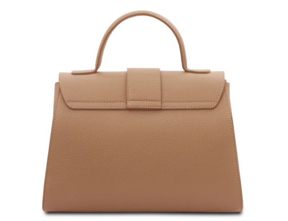 Жіноча шкіряна сумочка через плече TL BAG TL142156 CHAMPAGNE - Фотографія № 4