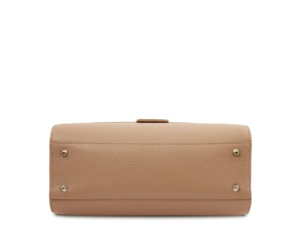 Жіноча шкіряна сумочка через плече TL BAG TL142156 CHAMPAGNE - Фотографія № 5