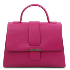 Женская кожаная сумочка через плечо TL BAG TL142156 Fuksia - Фото № 100