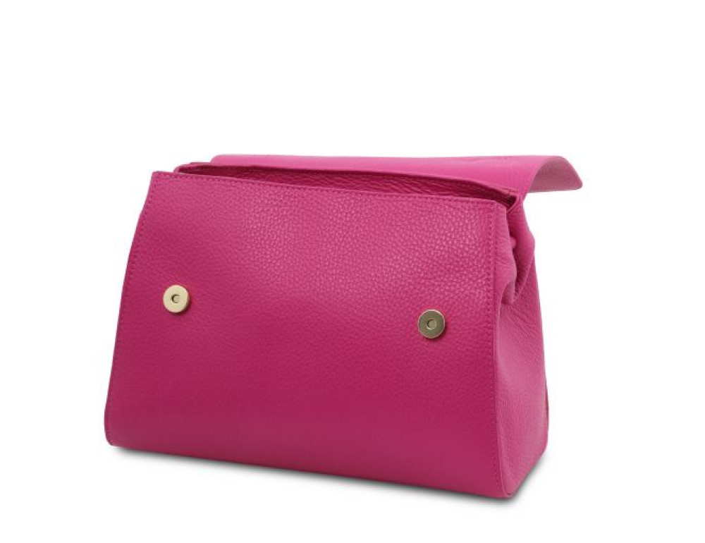 Женская кожаная сумочка через плечо TL BAG TL142156 Fuksia - Фото № 6