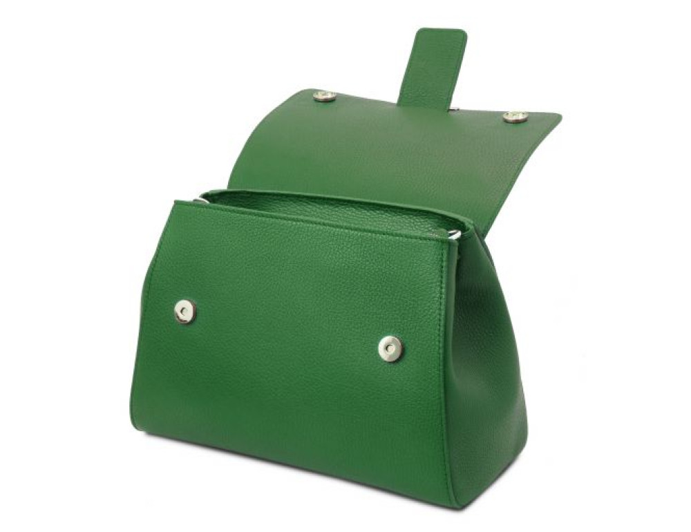 Жіноча шкіряна сумочка через плече TL BAG TL142156 Green - Фотографія № 6