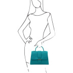 Жіноча шкіряна сумочка через плече TL BAG TL142156 turquoise - Фотографія № 101