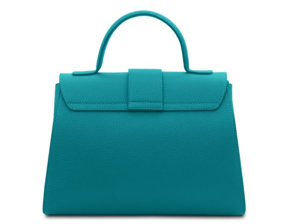 Жіноча шкіряна сумочка через плече TL BAG TL142156 turquoise - Фотографія № 4