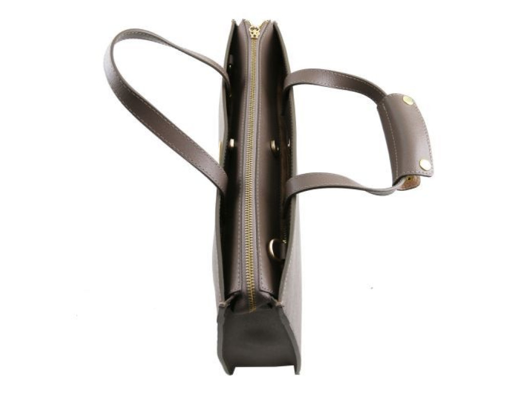 Шкіряний жіночий портфель Tuscany Leather Palermo tl141369 Black - Фотографія № 4