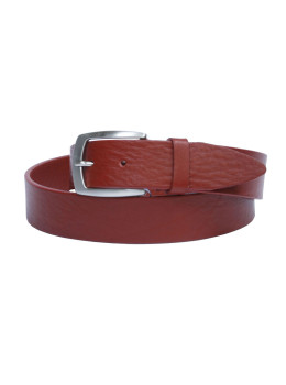 Женский кожаный ремень красного цвета Tony Perotti 401 rosso