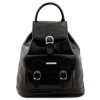 Шкіряний жіночий рюкзак Tuscany Leather Singapore TL9039 Black