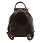 Шкіряний жіночий рюкзак Tuscany Leather Singapore TL9039 Dark Brown - Фотографія № 103