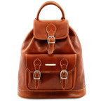 Шкіряний жіночий рюкзак Tuscany Leather Singapore TL9039 Med - Фотографія № 100