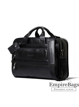Кожаная сумка Tiding Bag B3-2020A чёрная
