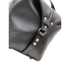 Чоловіча дорожня шкіряна сумка Black Diamond BD32A чорна - Фотографія № 105