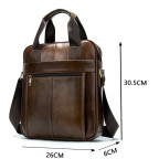 Коричнева ділова сумка Tiding Bag 14789C - Фотографія № 103