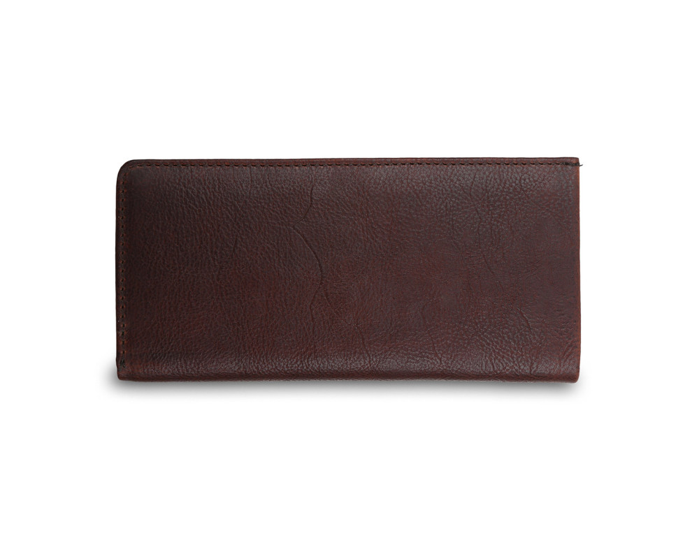Тонкий чоловічий гаманець коричневого кольору Ashwood Leather 1558 Tan - Фотографія № 3