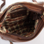 Коричнева шкіряна сумка через плече HILL BURRY - VC10041HB Brown - Фотографія № 104