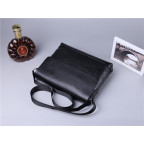Чорна горизонтальна сумка формату а-4 Tiding Bag 2121A - Фотографія № 101