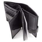 Чорний шкіряний портмоне під документи MD Leather 22-302b - Фотографія № 102