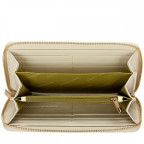 Кремовий шкіряний гаманець на блискавки Smith & Canova 26800 CREAM-TAN - Фотографія № 103